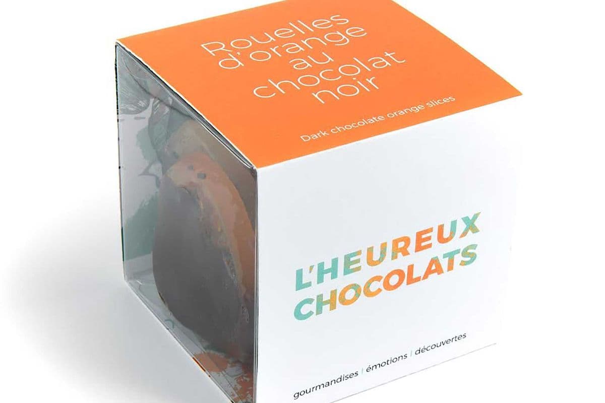 Rouelles d'orange au chocolat noir / Orange Rolls with Dark Chocolate