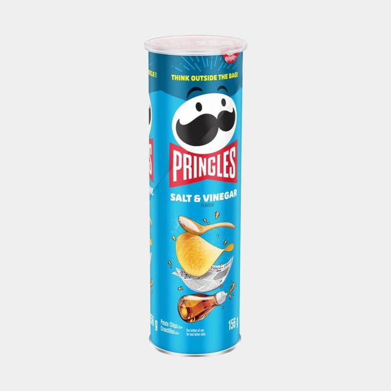 Pringles Salt & Vinegar Flavoured Potato Chips