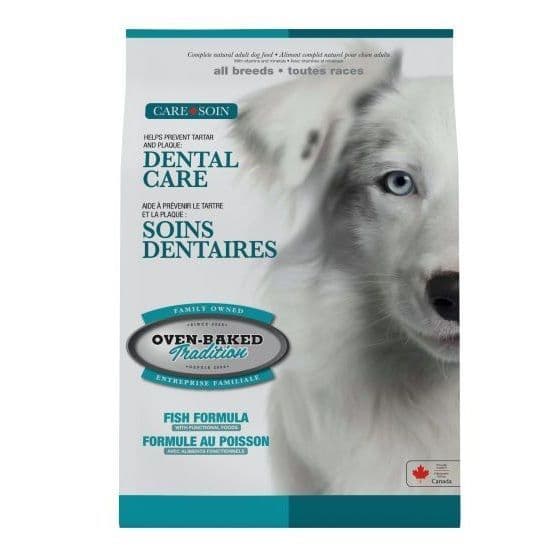 Oven-Baked Tradition All Breeds Dental Care Fish Dog 4 lb