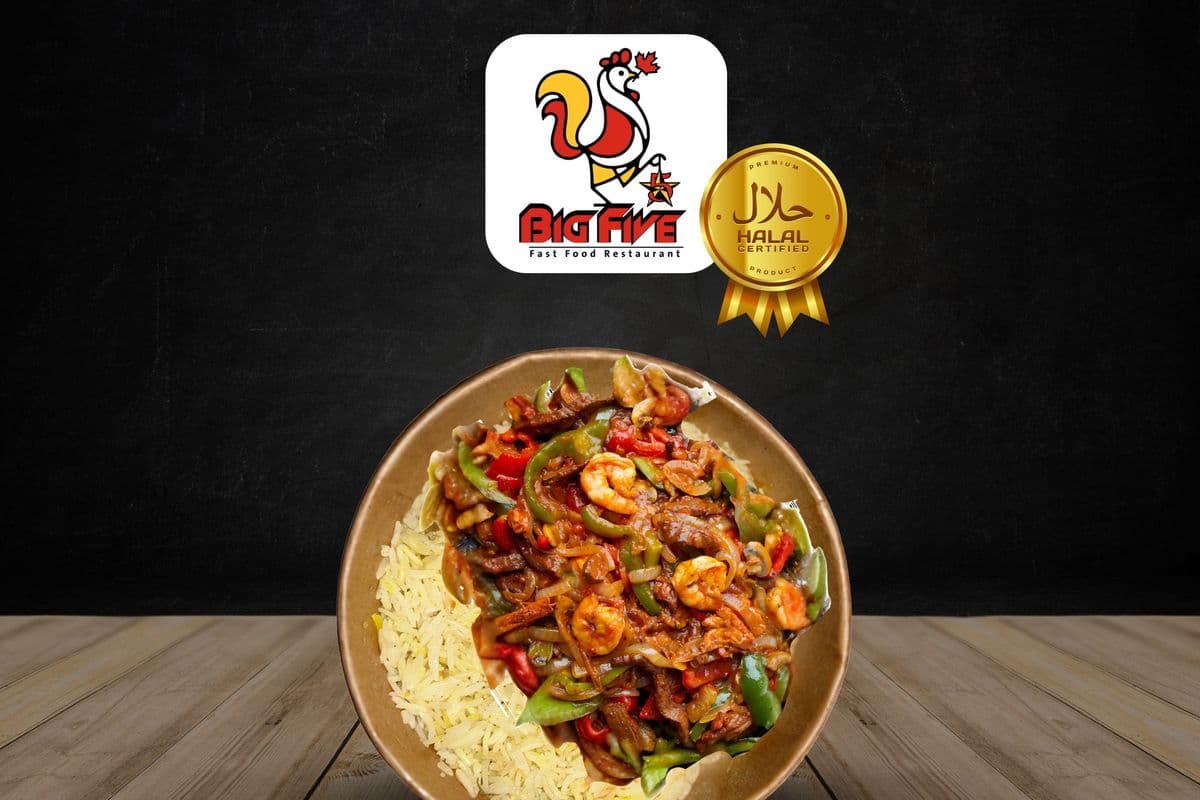 Chinese Shrimp Rice Bowl