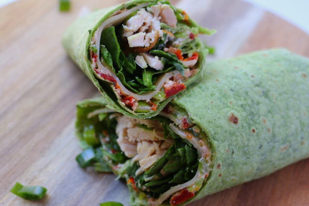 Chicken Sun-Dried Tomato Pesto Wrap