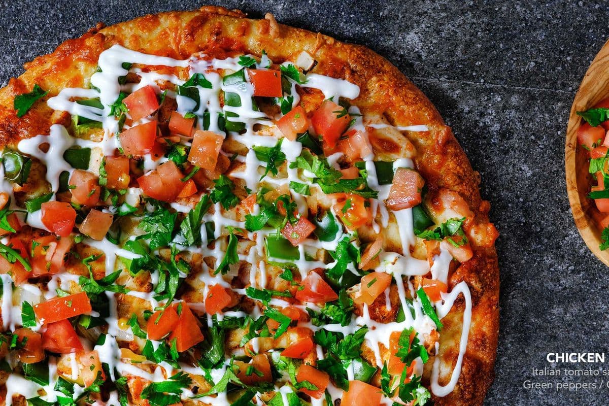 Mexican Chicken Pizza-Only One Size 12" (12'' Medium )