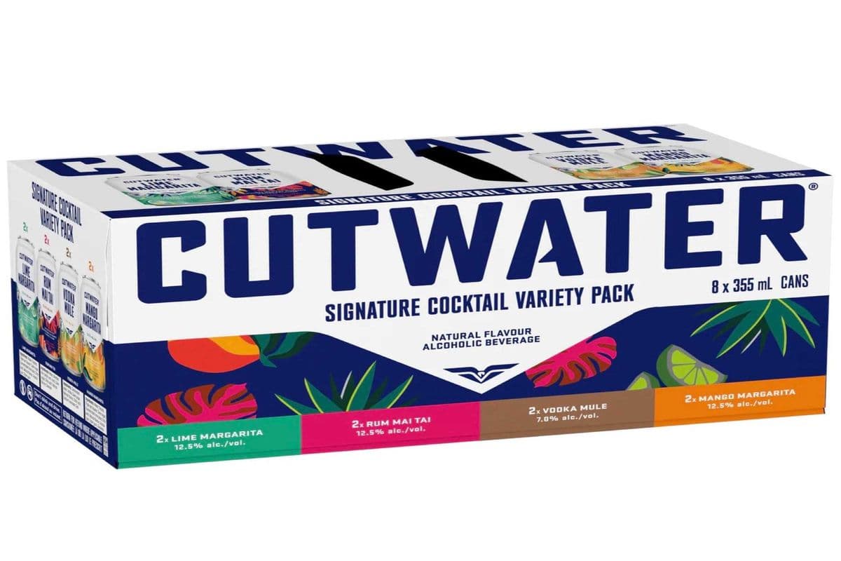 CUTWATER COCKTAIL MIXER 8X355ML (1 x 355ML)