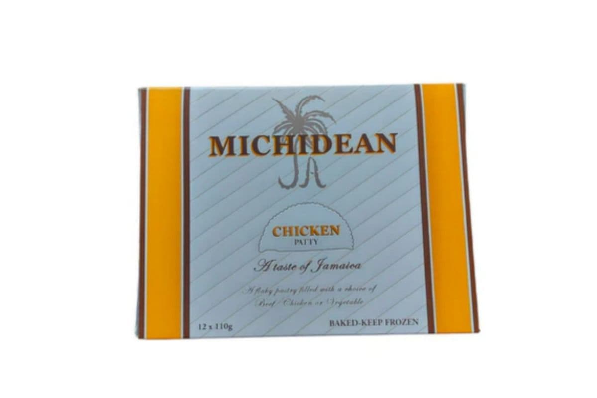 Michidean Chicken Patty Frozen (12 ct) (1350g)
