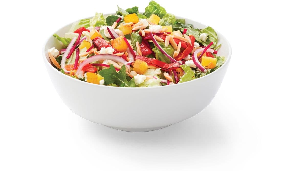 Pineapple, Beet & Goat Cheese Salad
