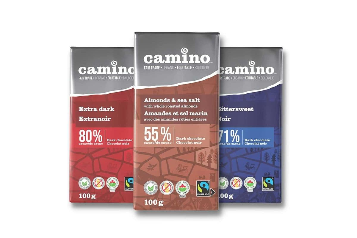 Camino Organic Chocolate Bars (100 g)