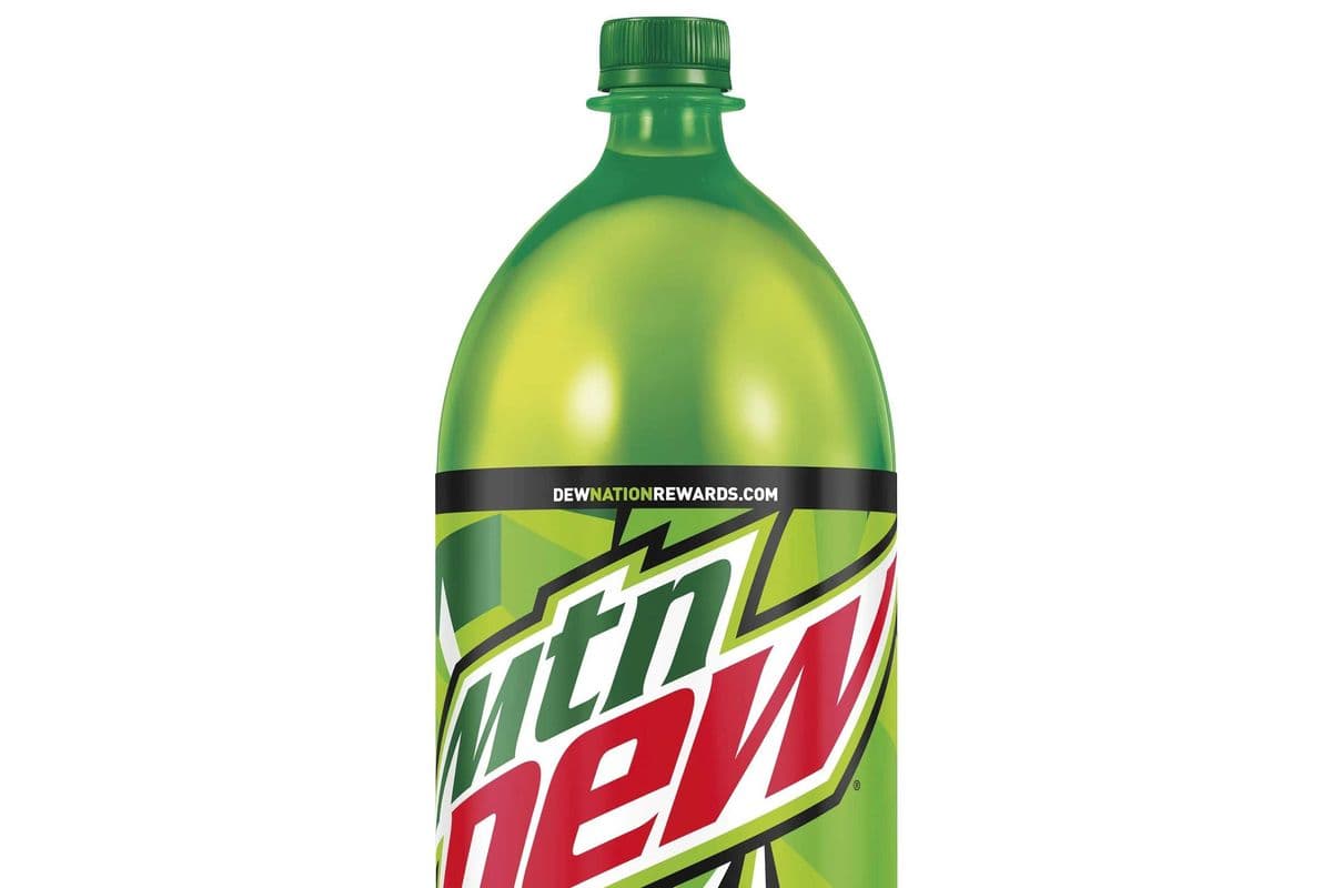 2 liter mountain dew