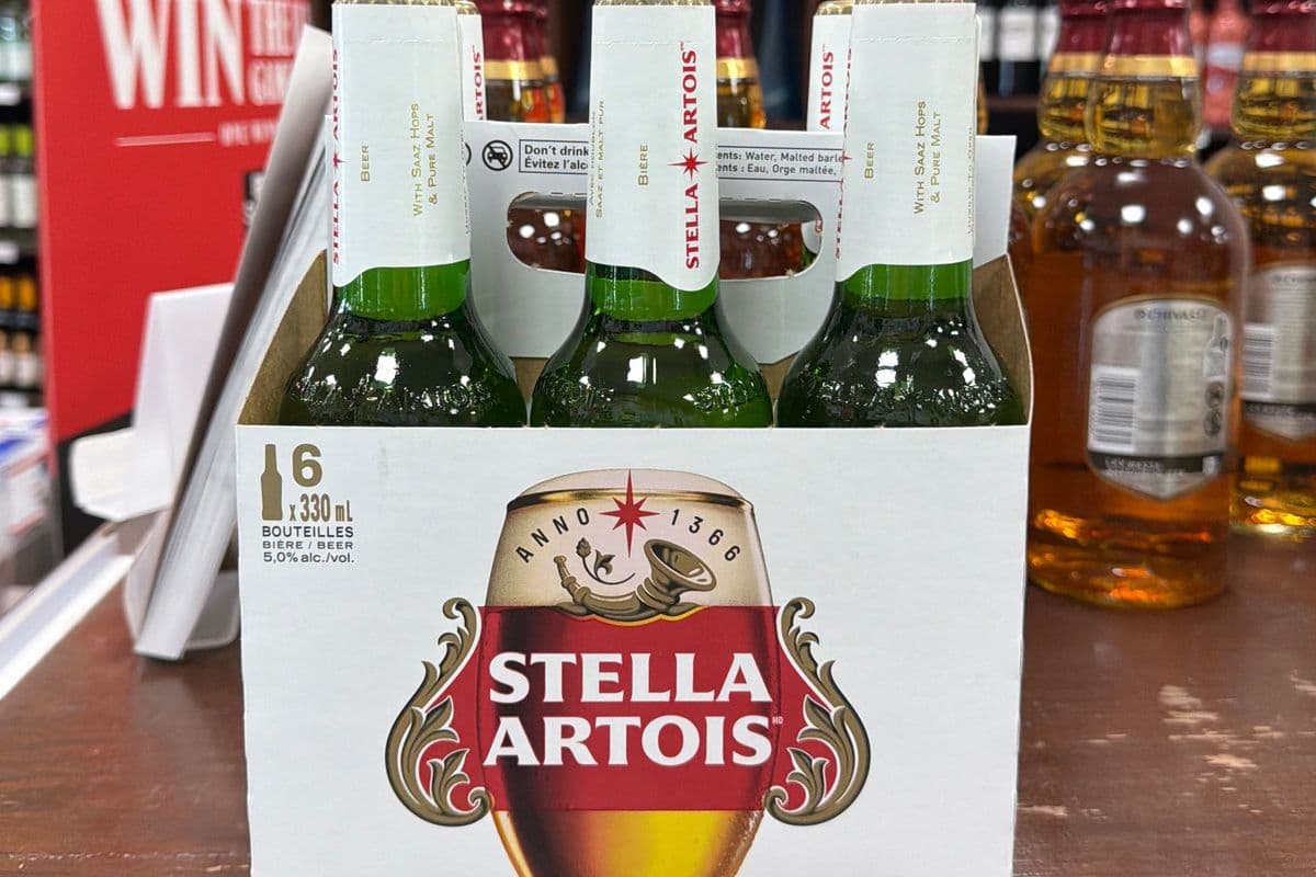 Stella Artois 6 bottles (1 x 6 x 355 ml bottles)