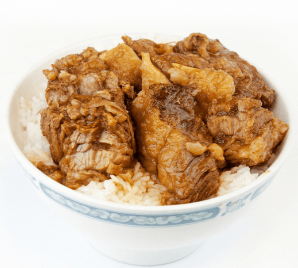 Curry Beef Brisket on Rice (Spicy)