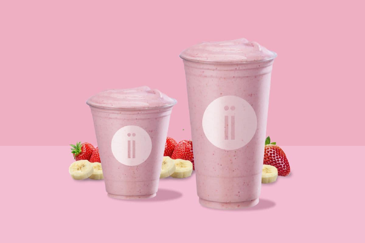 Strawberii Banana Smoothie