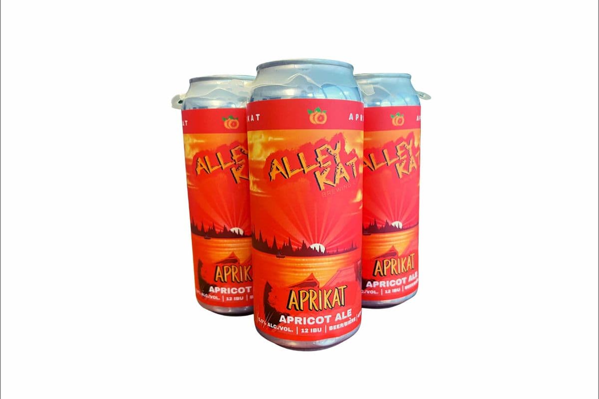 Alley Kat Aprikat Apricot Ale 4 Can (4 x 473ml)