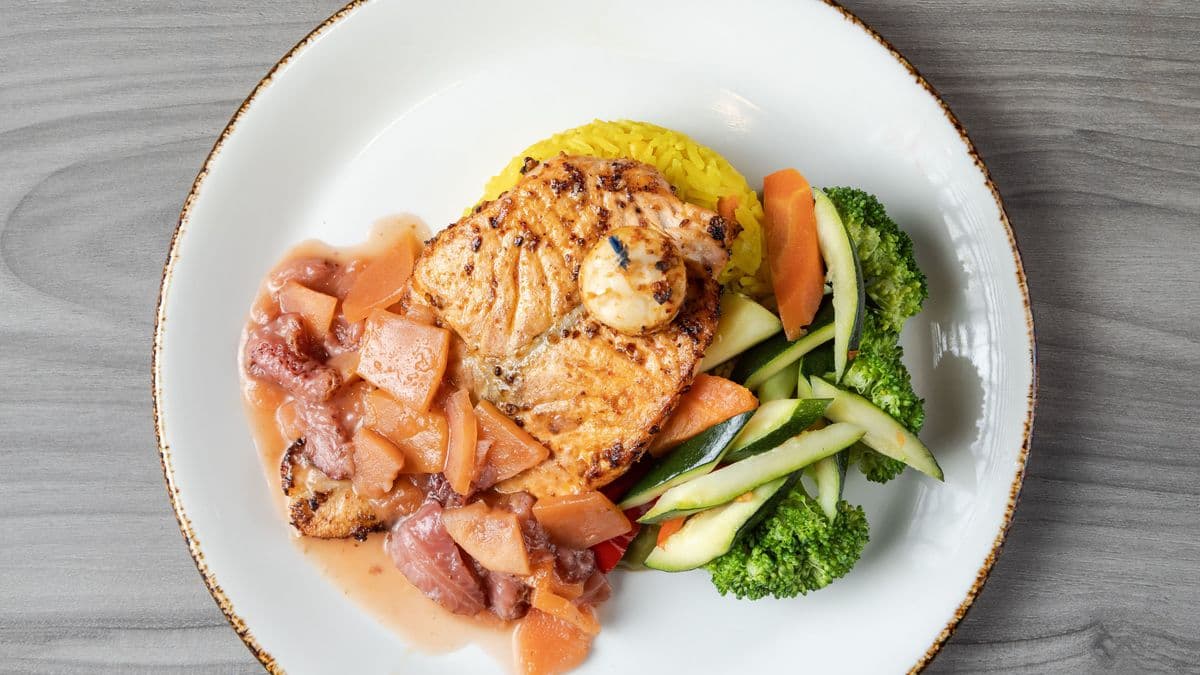 Atlantic Salmon and Shrimp