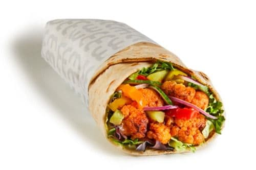 Roasted Harissa Cauliflower Wrap