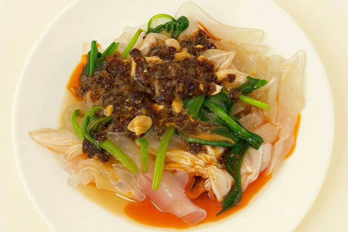 A7. Chicken with Clear Noodle Salad(Spicy) - 雞絲粉皮(辣)