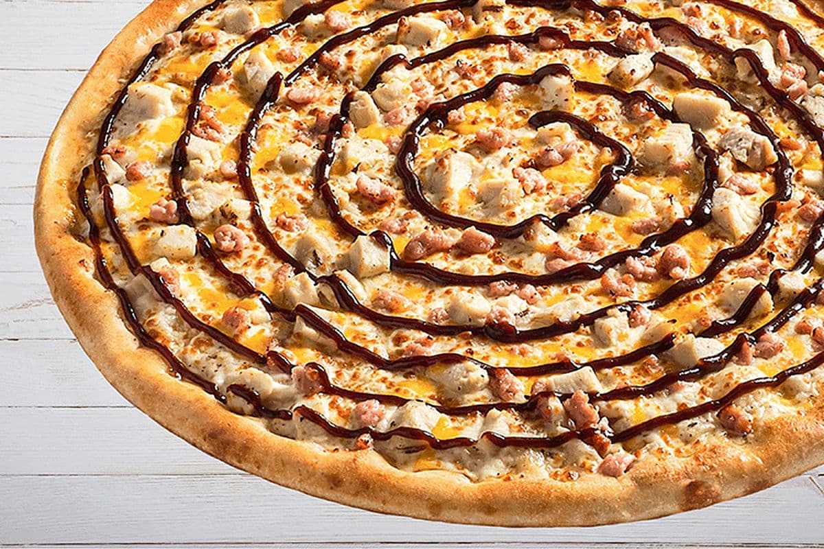 BBQ CHICKEN BACON FEAST PIZZA