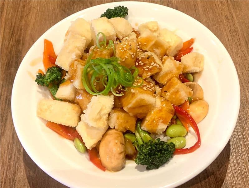 Tofu Teriyaki Don