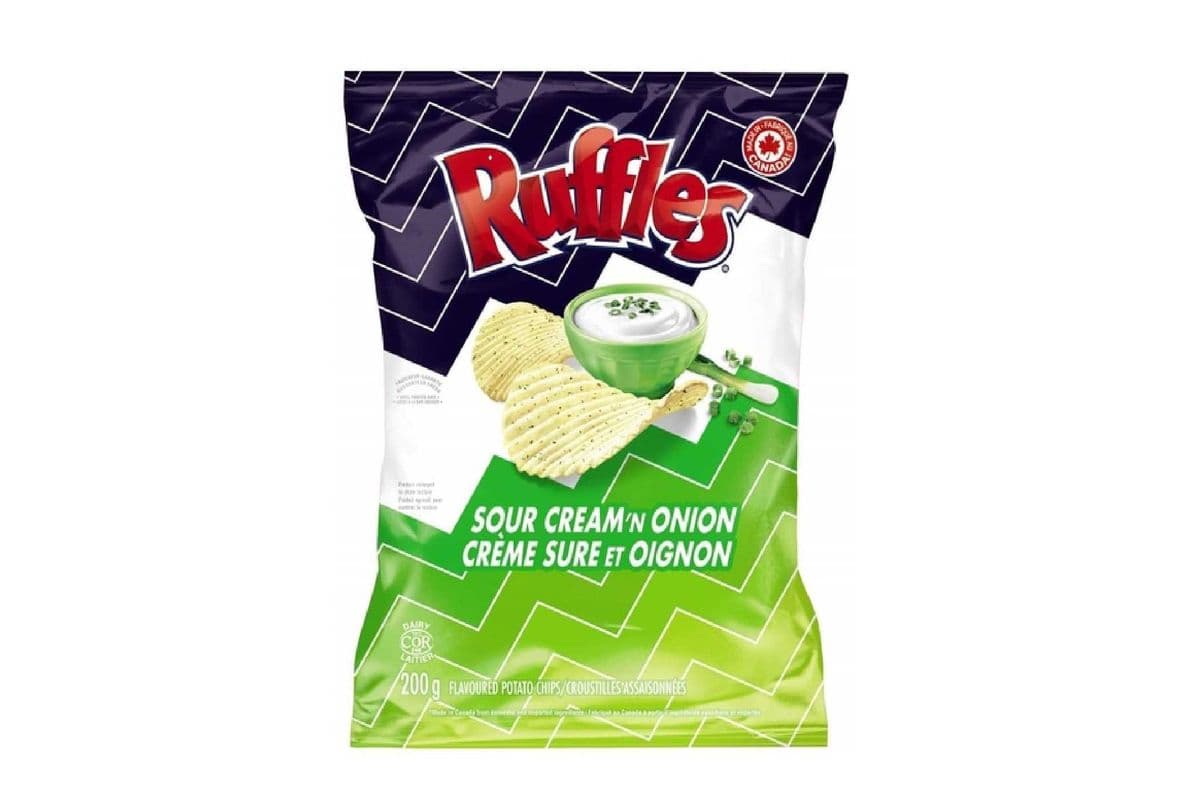 Ruffles Sour Cream & Onion 200g