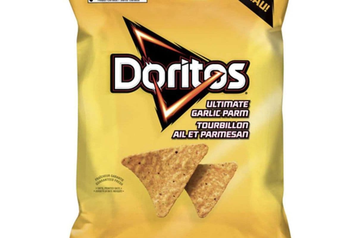 Chips Doritos ail et parmesan