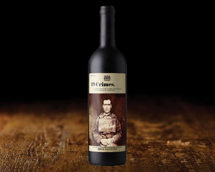 Shiraz, 19 Crimes, Australia