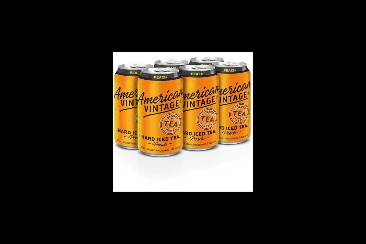 American Vintage Peach (6 Cans) (6 x 6*355ML)