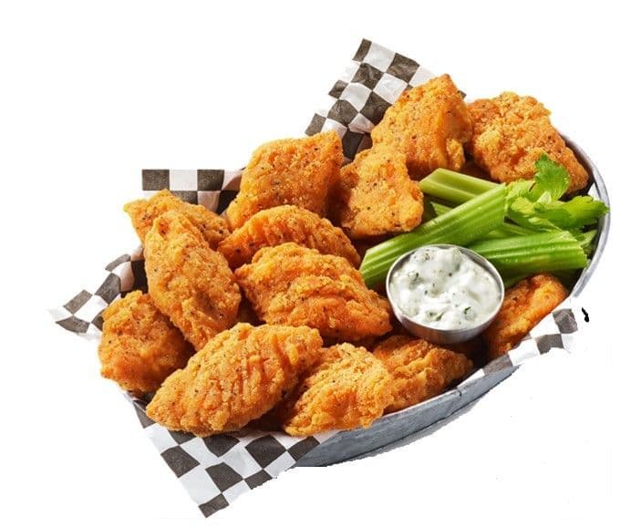 Southern Style Seasoned Alaska Wild Wings 1/2 Dozen Wings