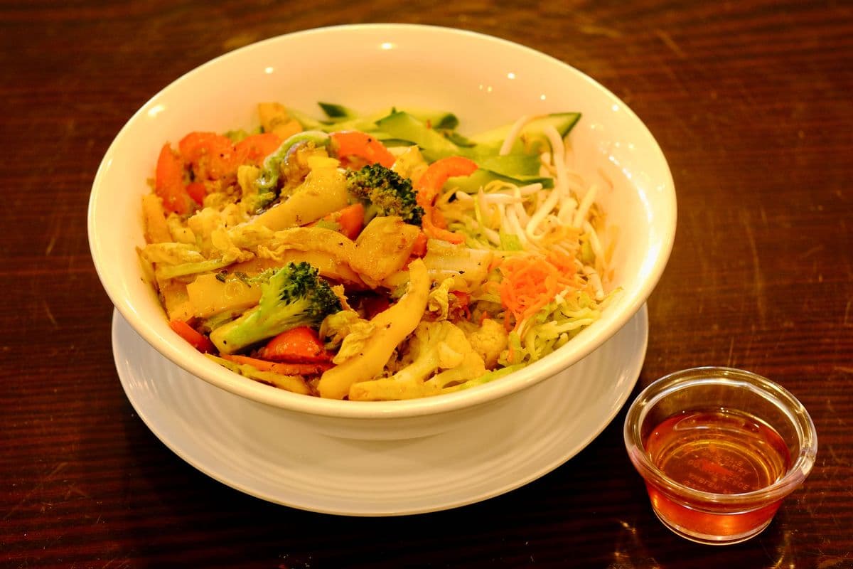 63. Lemongrass Veggies / CẢI XÀO SẢ ỚT