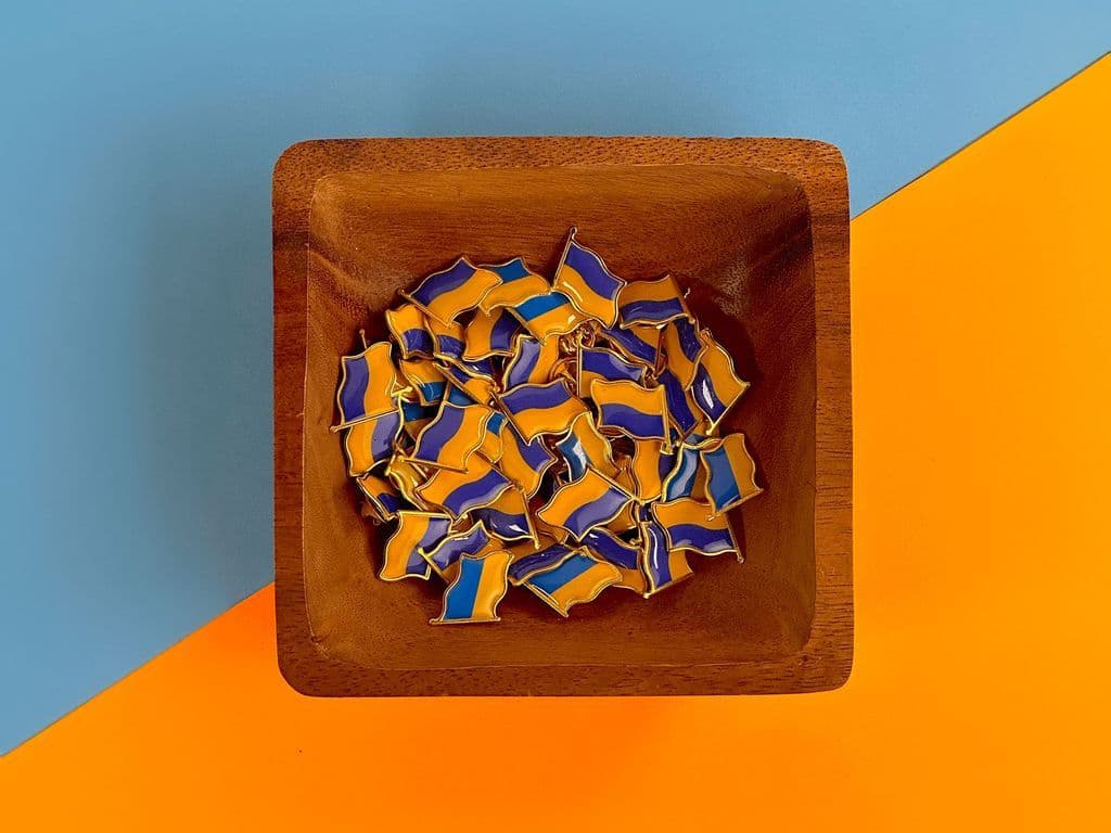Ukrainian Flag Pin