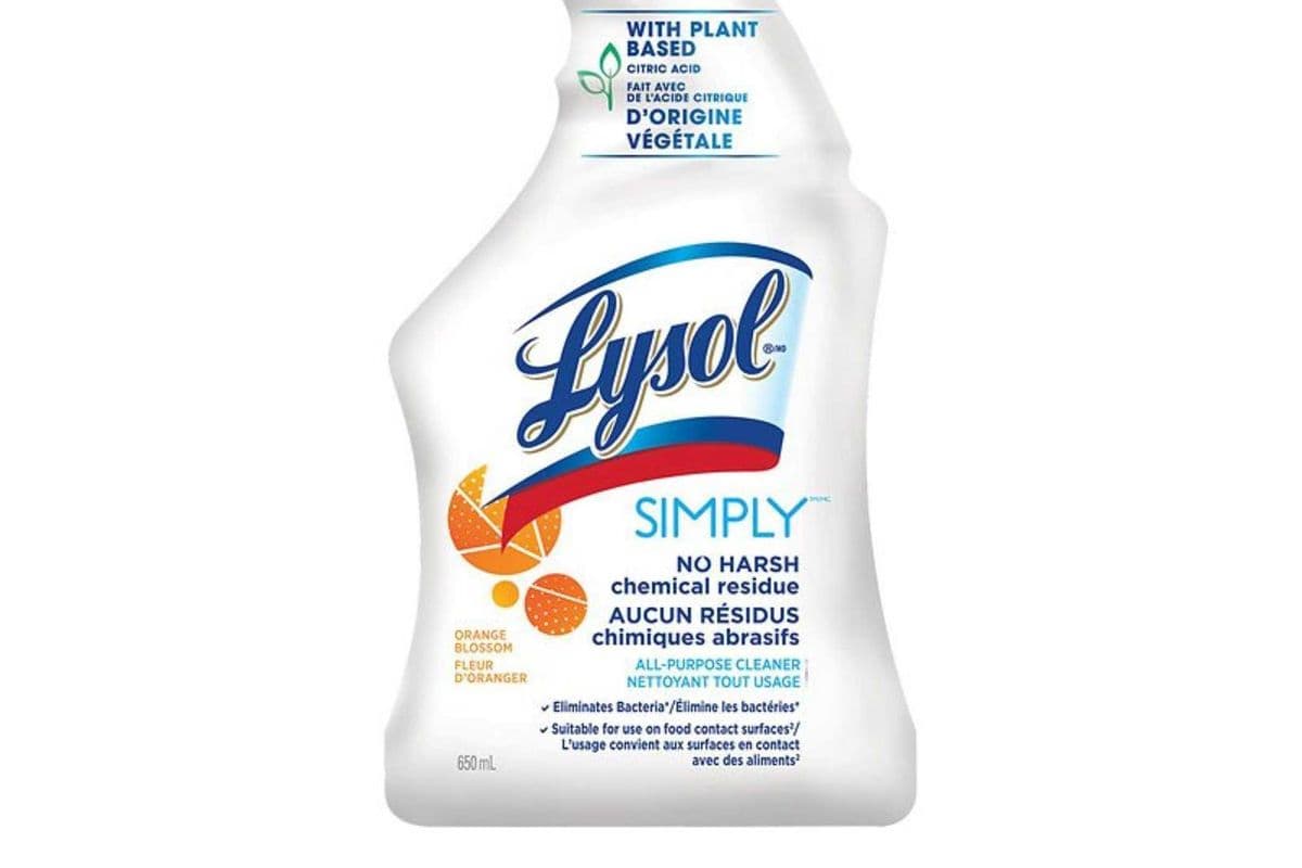 Lysol Nettoyant Tout Usage Orange/All Purpose Cleaner Orange (650 ml)