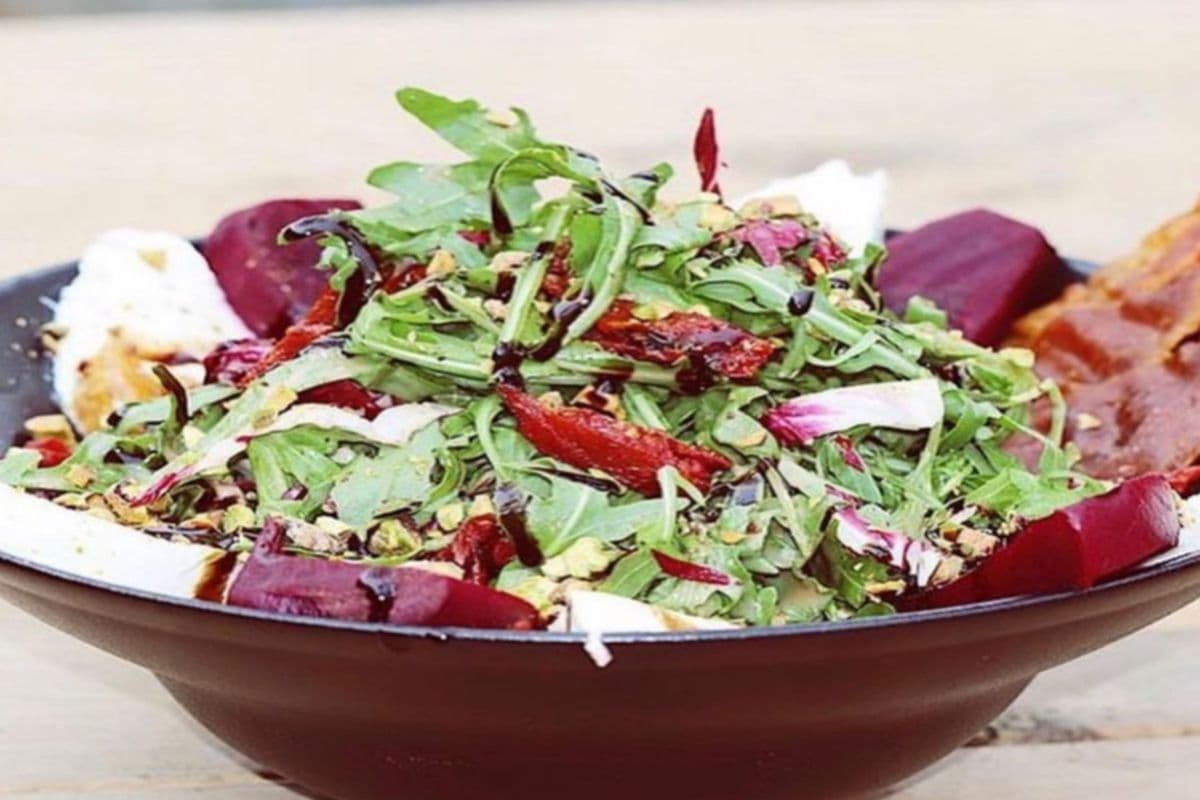 Roasted Beet and Arugula