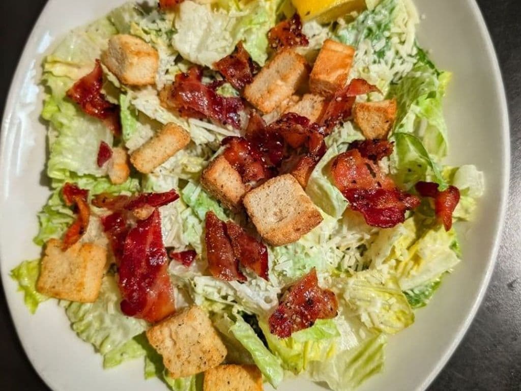 Maple Bacon Caesar Salad