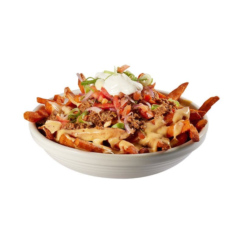 Patates Cochonnes/Loaded Sweet Potato Fries
