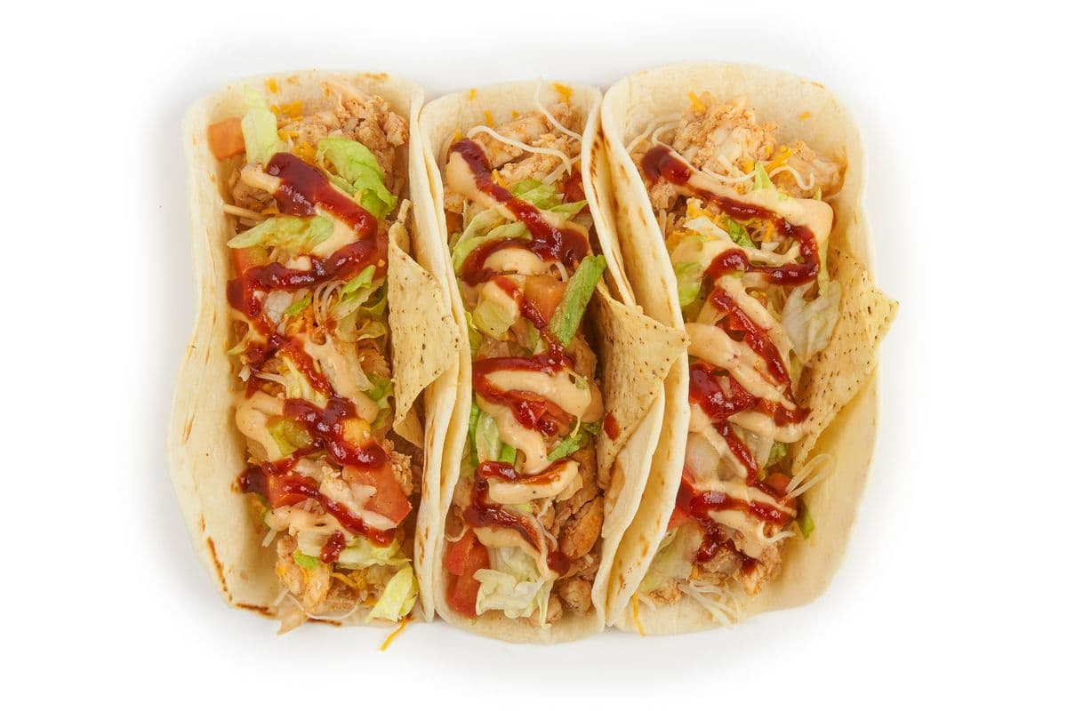 Tequila Lime Chicken (3 Tacos) (444 Cal)