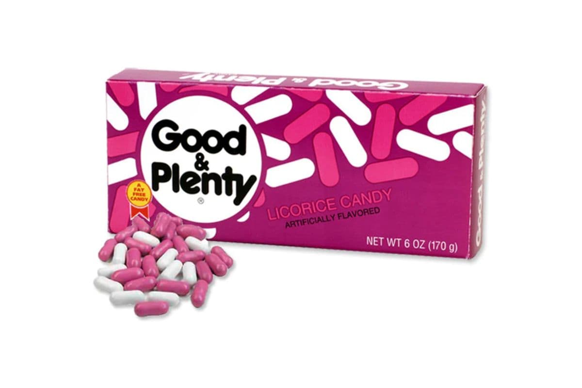 Good & Plenty Licorice Candy Theatre Box (170 g)