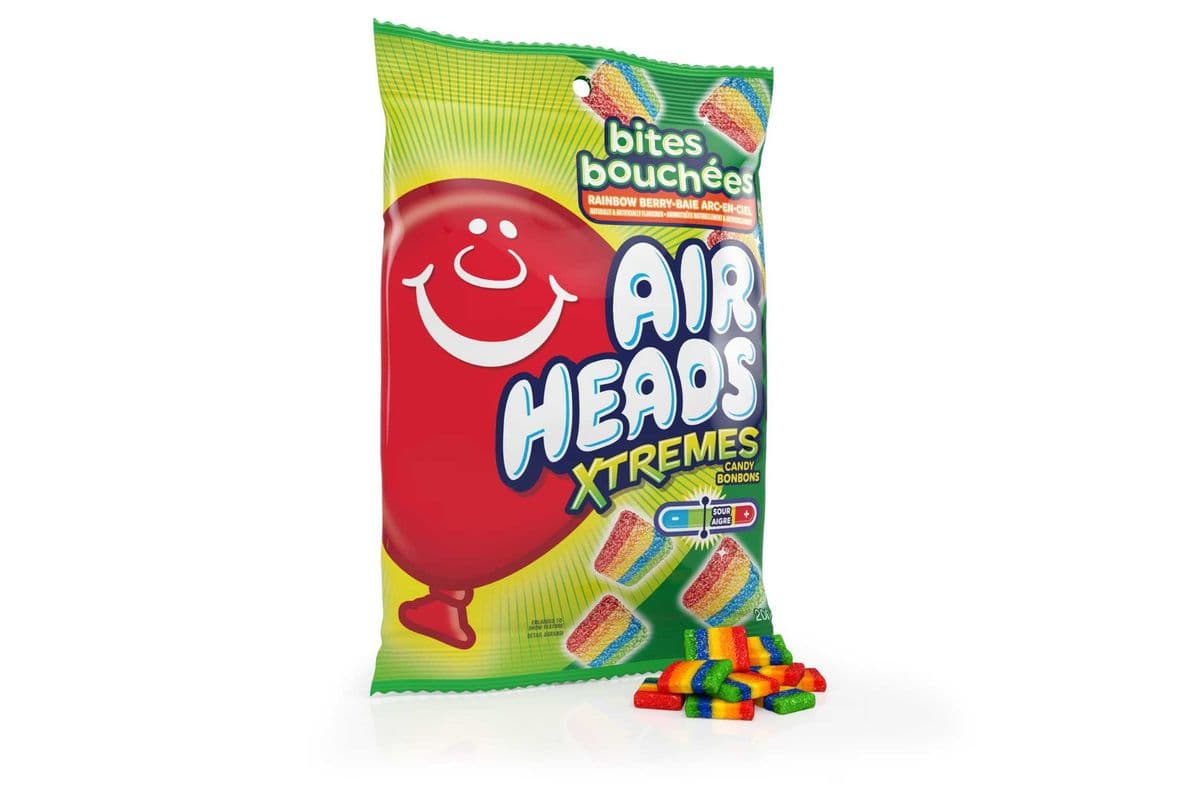 Air Heads Xtremes Bites Rainbow Berry (6 oz)