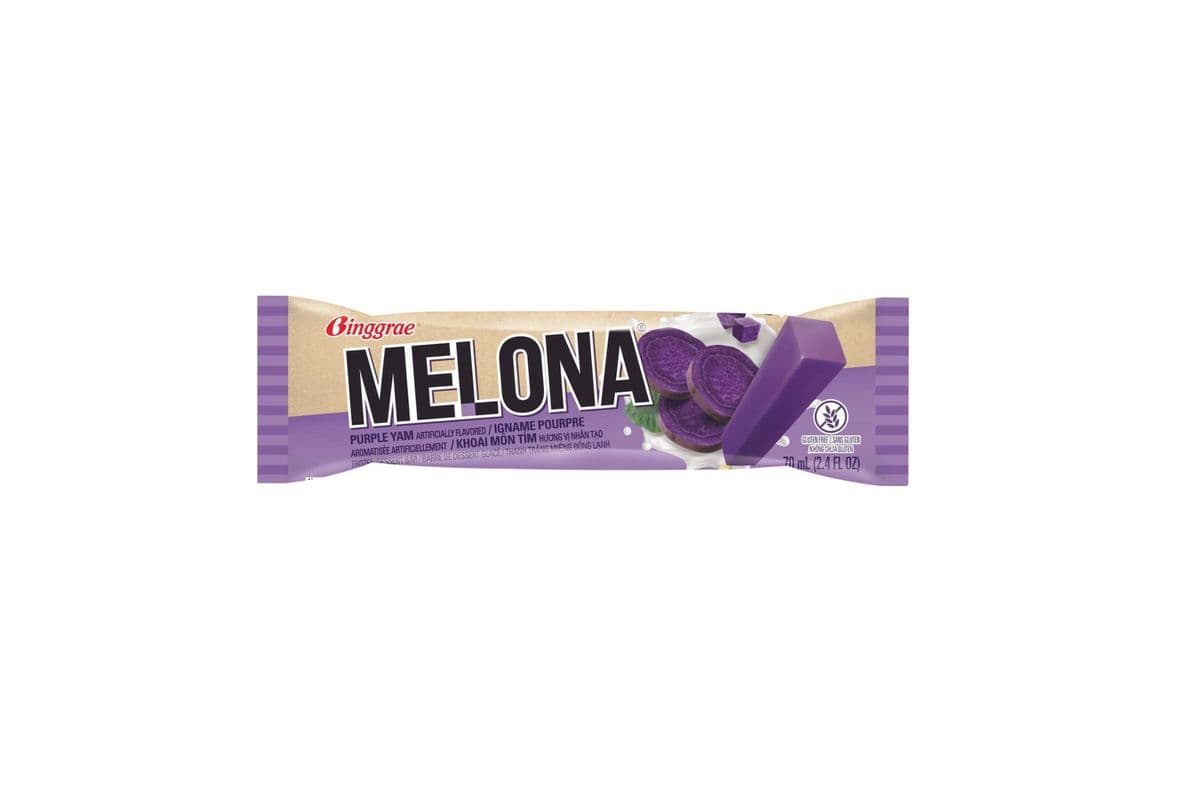 Melona Purple Yam Frozen Dessert Bar