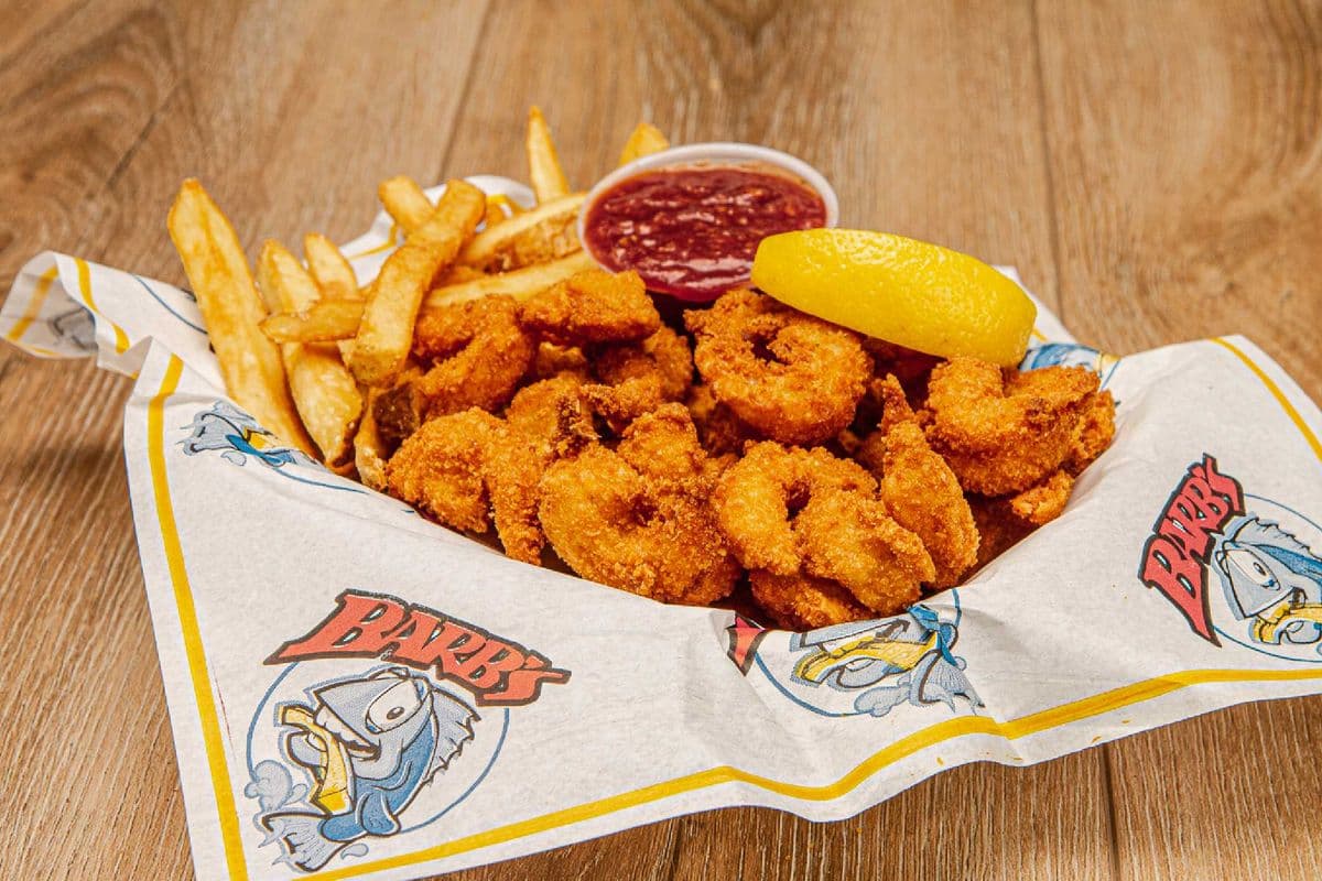 Breaded Shrimp Dinner (0.5 lb)