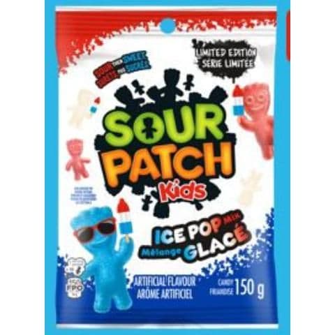 Sour Patch Kids Ice Pop 150g (was $4.99)