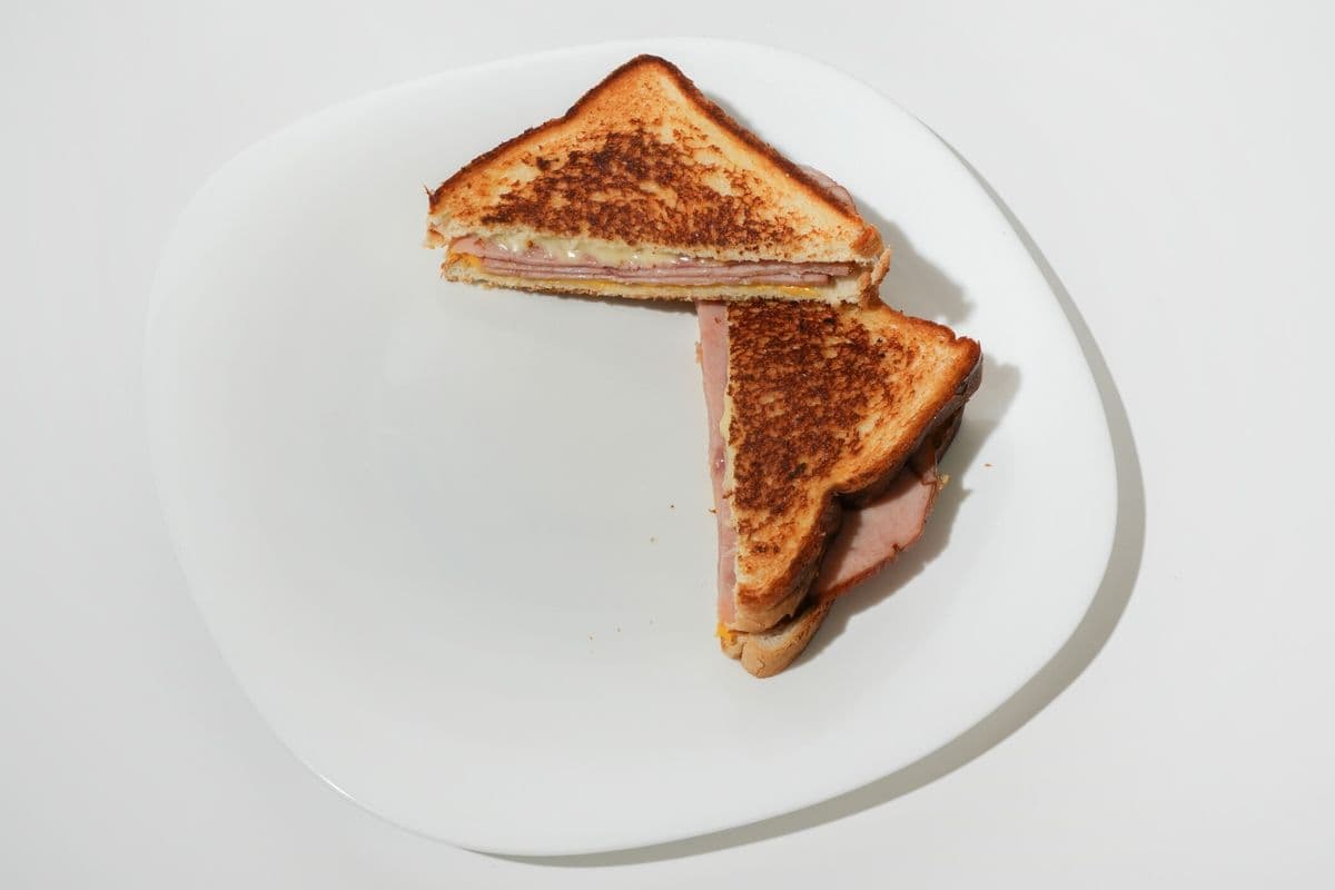 Grilled Ham and Cheese Sandwich
