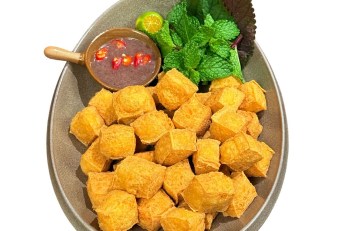 A7. Đậu Hũ Chiên Mắm Tôm