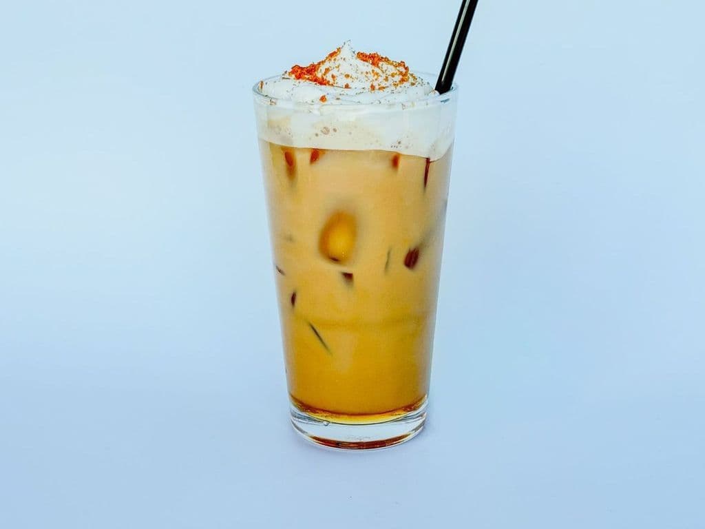 Vanilla Cookie Butter Crunch Iced Latte