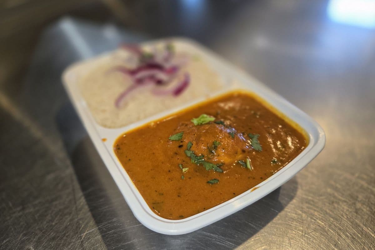 Egg Curry on Rice