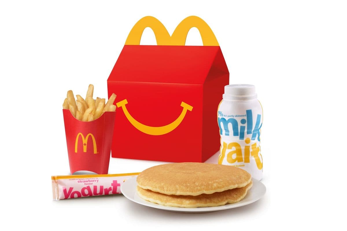 Happy Meal Hotcakes with Mini Fry [500-610 Cals]