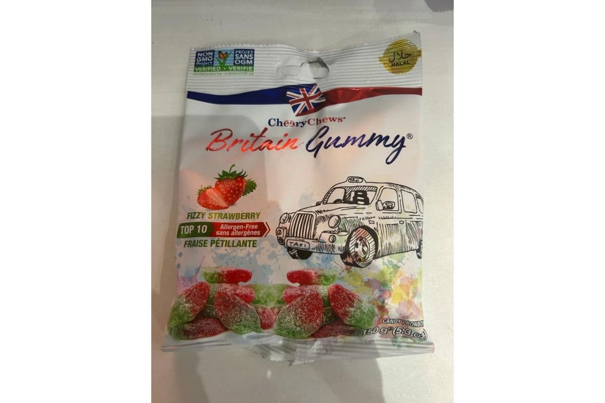Britain Gummy and Strawberry (150 g)
