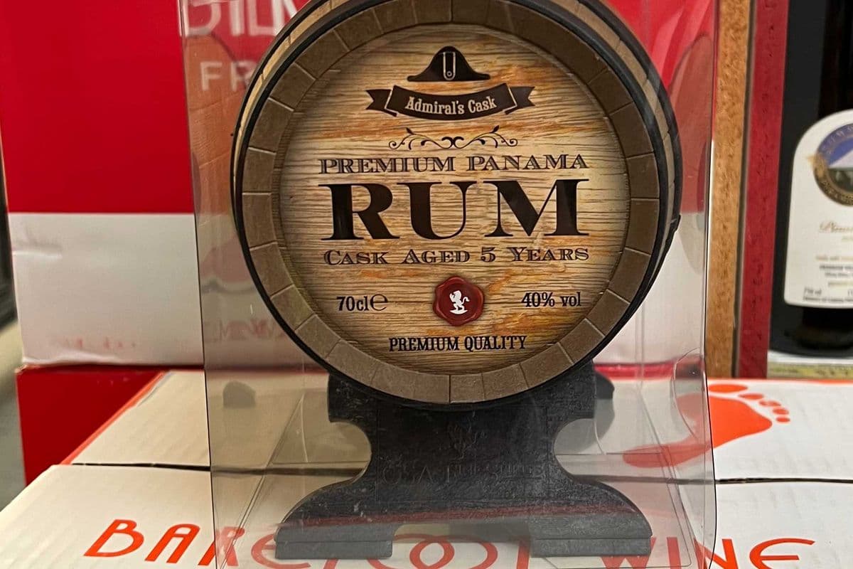 OSA ADMIRAL CASK 5 YEAR OLD PANAMA RUM (1 x 700ml)