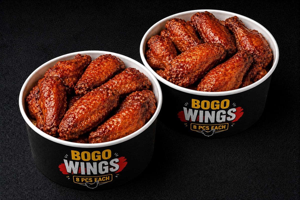 BOGO - Regular Traditional Wings - 1 LB 🍗