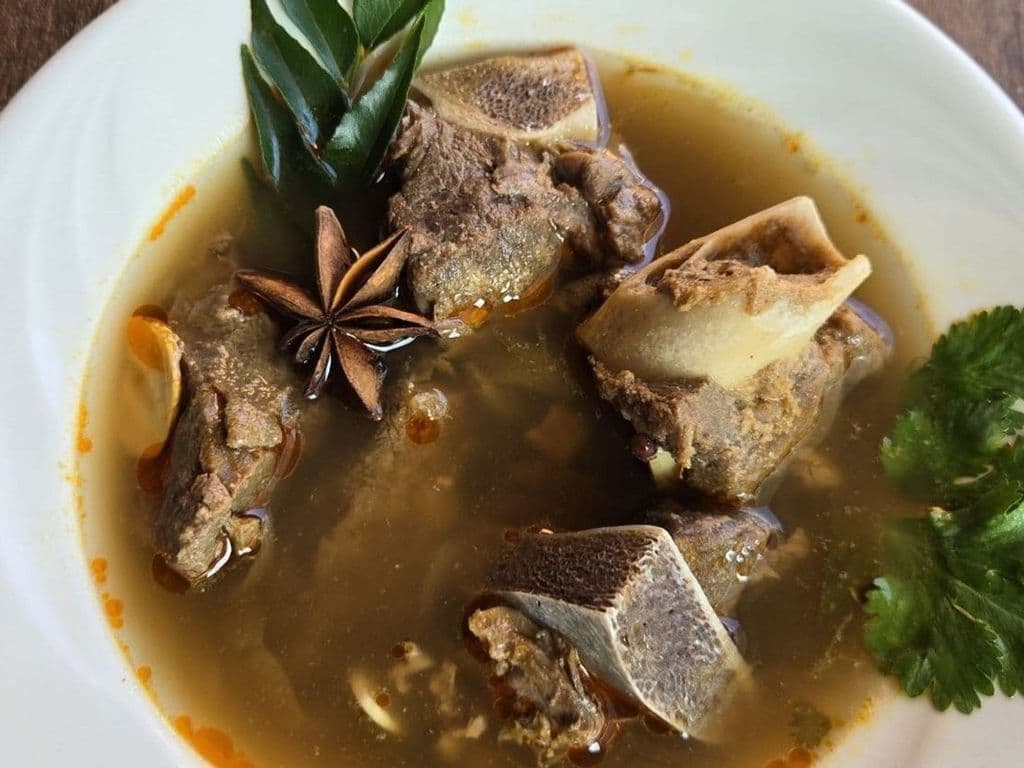 Chettinad Mutton Bone Soup
