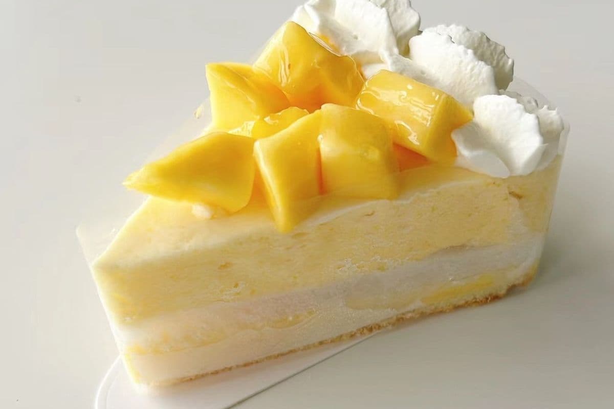 Mango Coconut Jelly Mousse