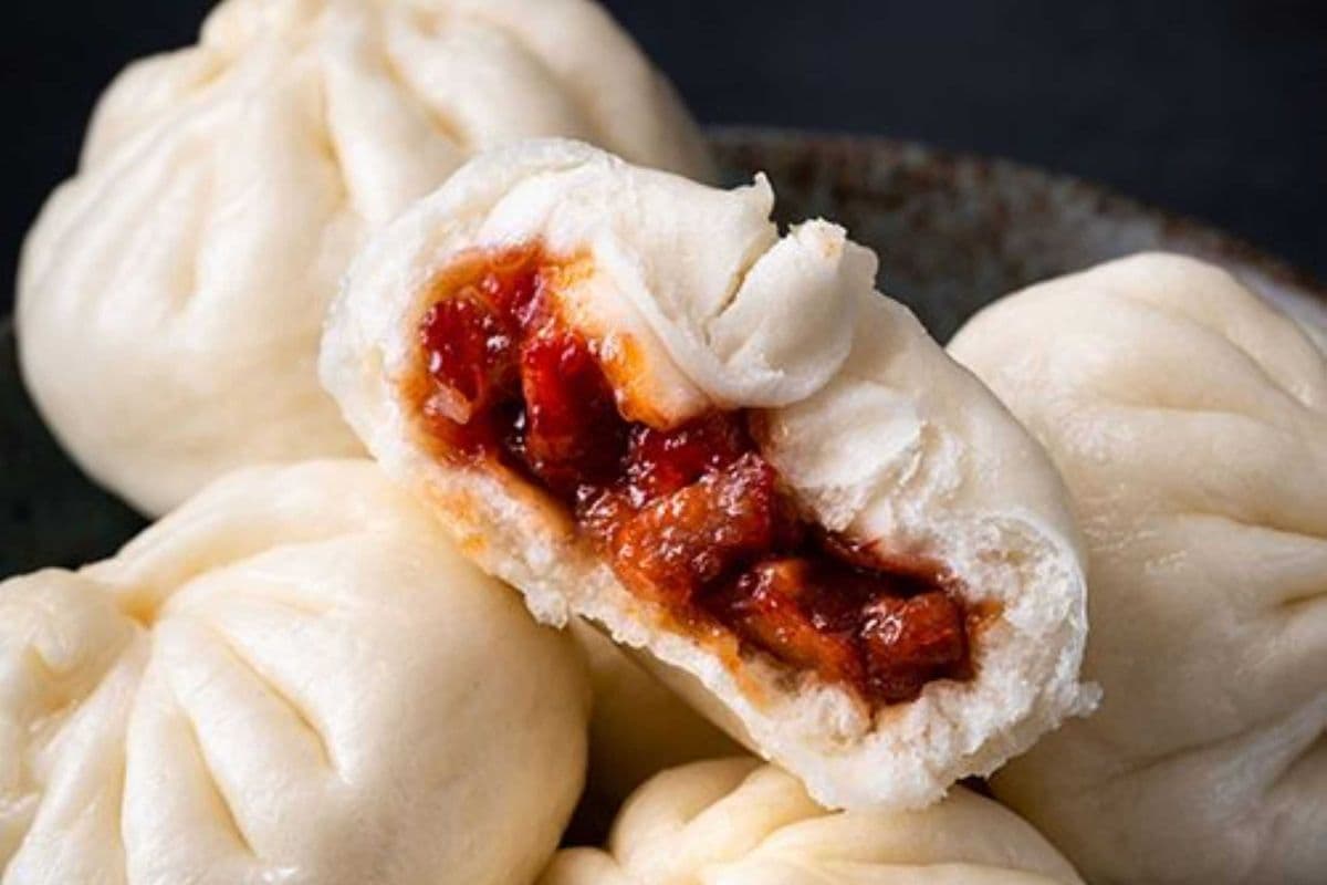 Bbq Pork Steamed Buns 4pcs.