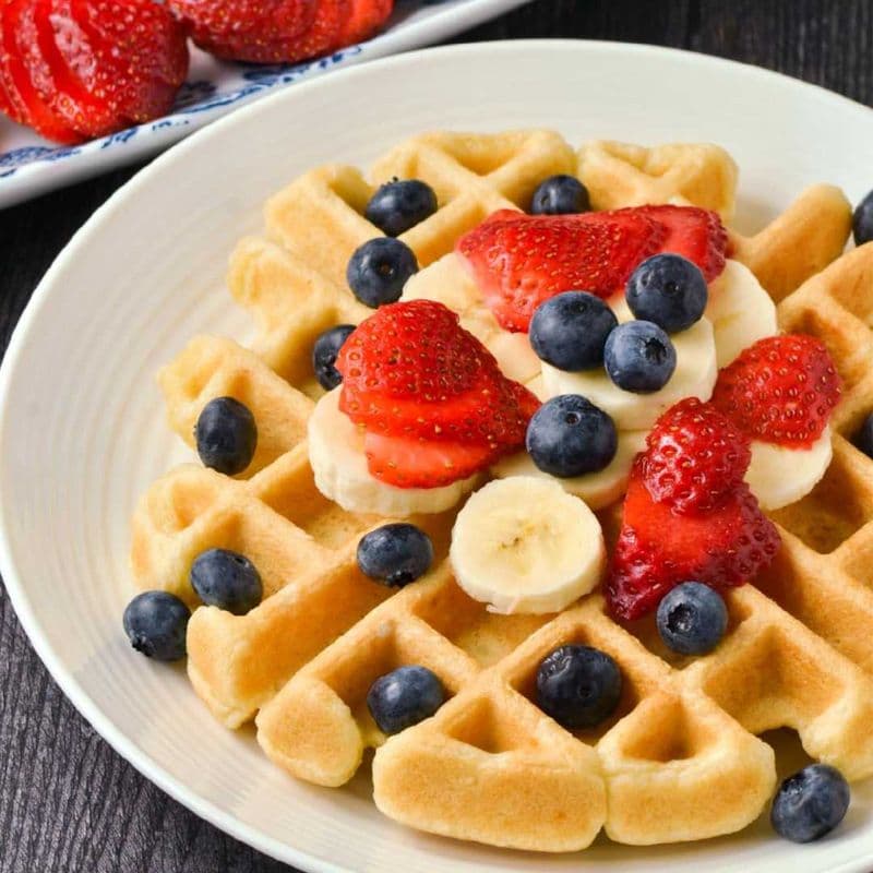 Fruity Heaven Waffle 