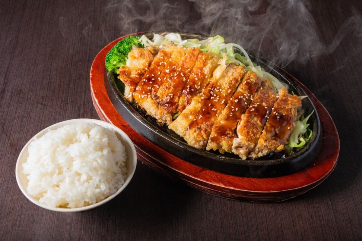 Beef Teriyaki and Tempura
